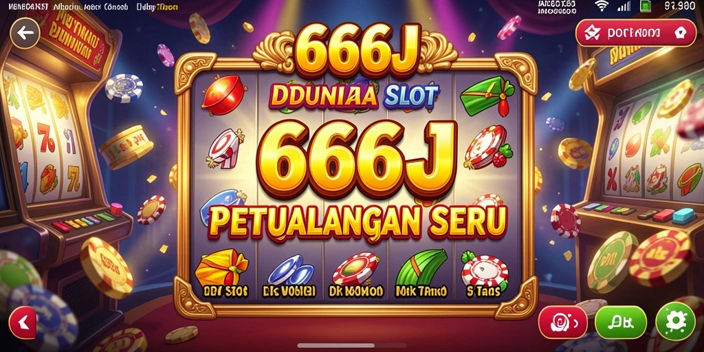 Tampilan menarik dan gameplay seru dari 666J di slot.