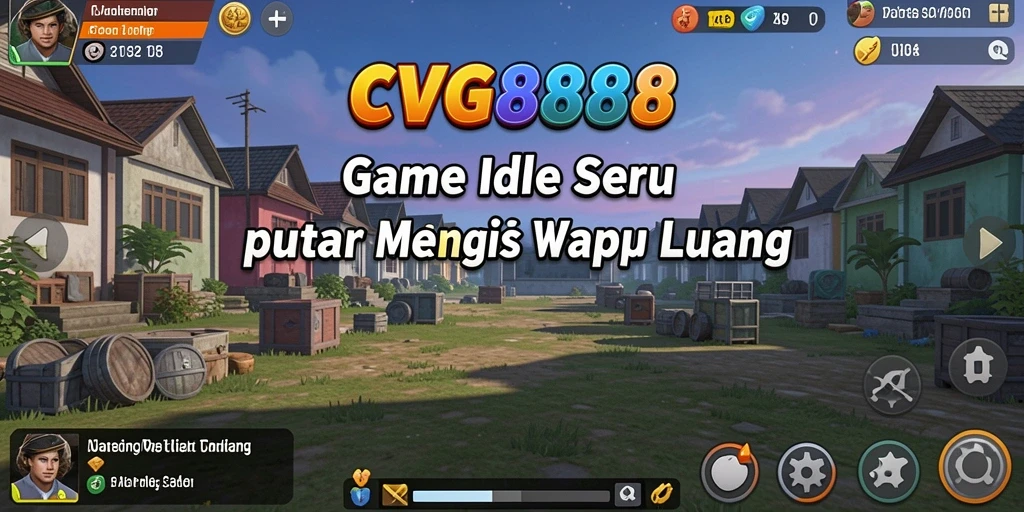 Tangkapan layar gameplay CVG8888 yang menampilkan momen seru dalam permainan Idle.