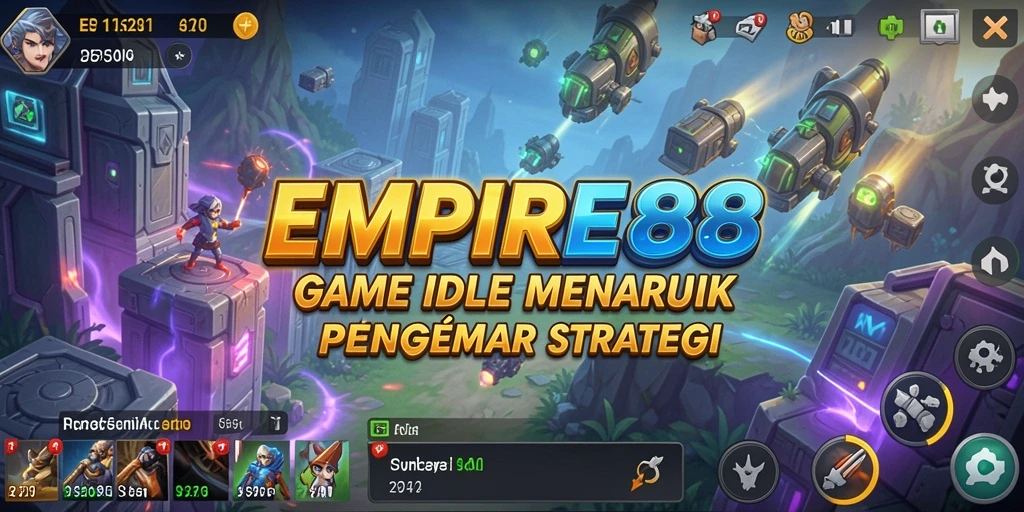 Tampilan gameplay menarik dari EMPIRE88 dengan elemen Idle yang menawan.