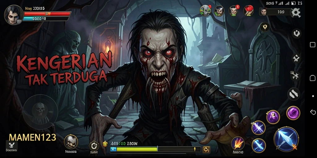 Gameplay seru dan mencekam di MAMEN123.