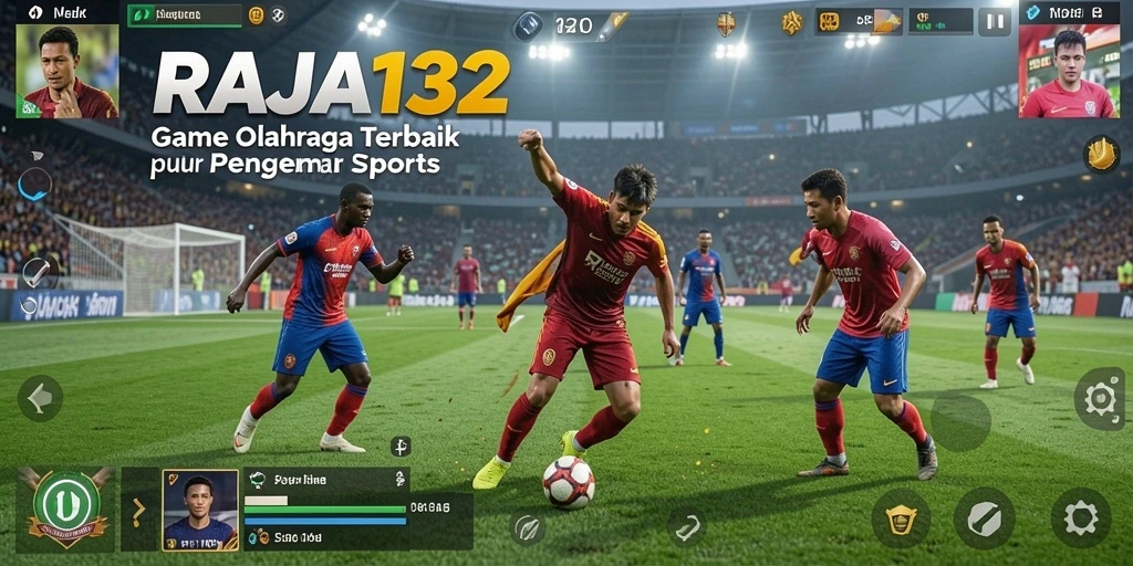 Screenshot gameplay RAJA132 dengan aksi mendebarkan dalam olahraga.