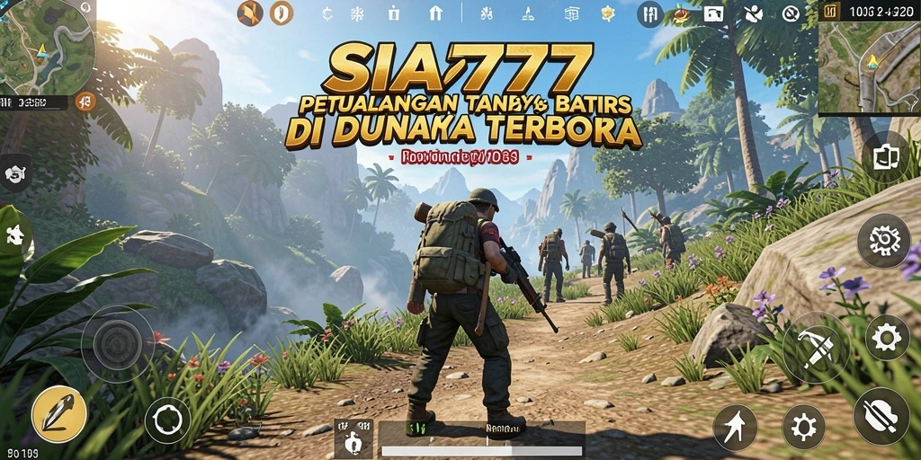 Screenshot utama SIA777 menunjukkan gameplay Open World yang menakjubkan.