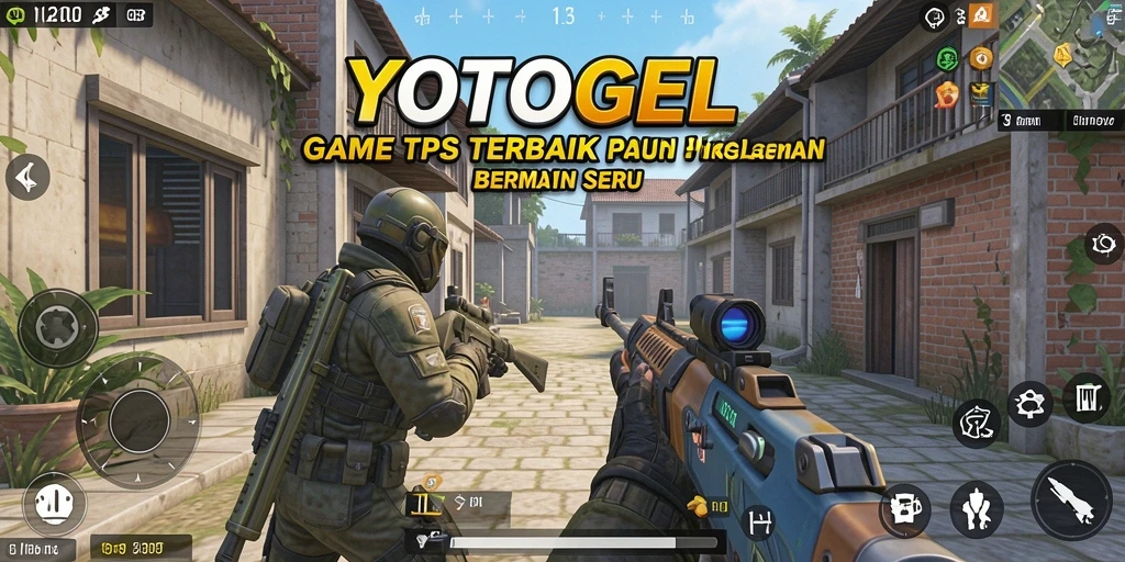 Tampilan aksi seru dalam permainan YOTOGEL dengan karakter yang berkompetisi.